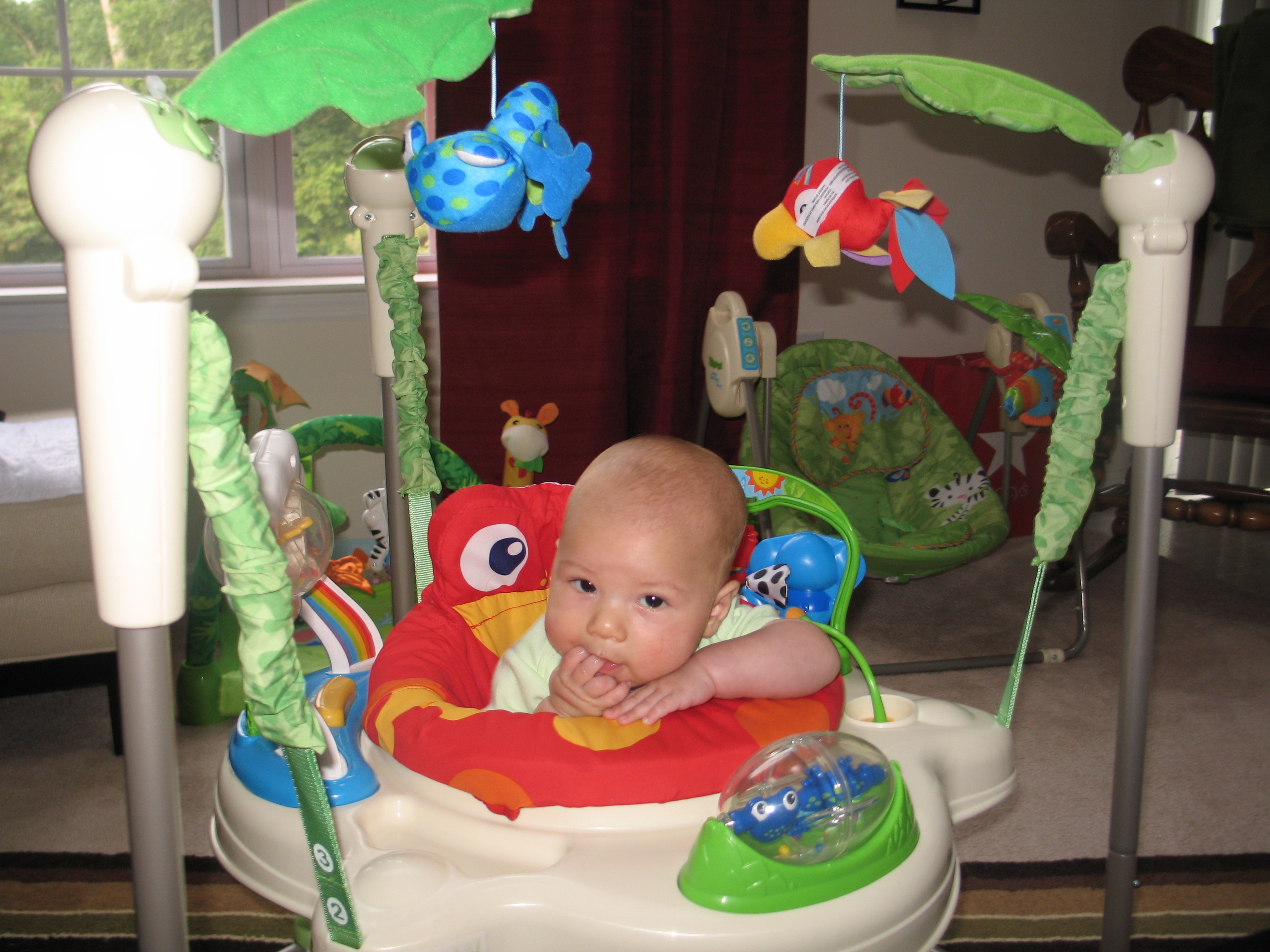 jumperoo for 4 month old