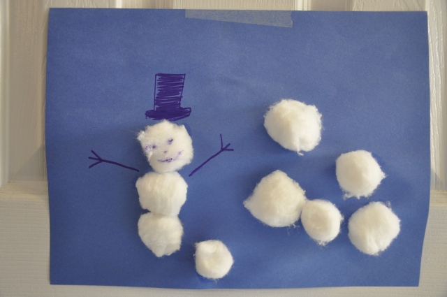 Gluing Cotton Balls  Fun & Engaging Activities for Toddlers